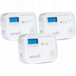 NEMAXX CM18 Kohlenmonoxid-Melder mit LCD-Display an der Wand