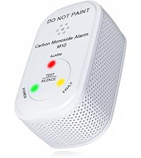 NEMAXX CM18 Kohlenmonoxid-Melder mit LCD-Display an der Wand – Detail 8