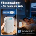 ChunHee CR32 Notruftaste mit Armband und tragbarem Funkempfänger in Weiss