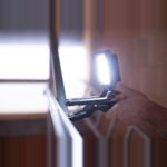 Brennenstuhl CL 1050 MA LED Arbeitsstrahler mit Klemmvorrichtung und drehbarem Leuchtkopf