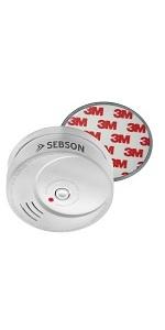 SEBSON GS153 Wassermelder mit 10-Jahres-Batterie auf dem Boden – Detail 8