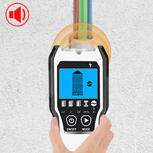 FOLAI 550B Wandscanner in Blau mit LCD-Anzeige und fünf Scanmodi – Detail 8