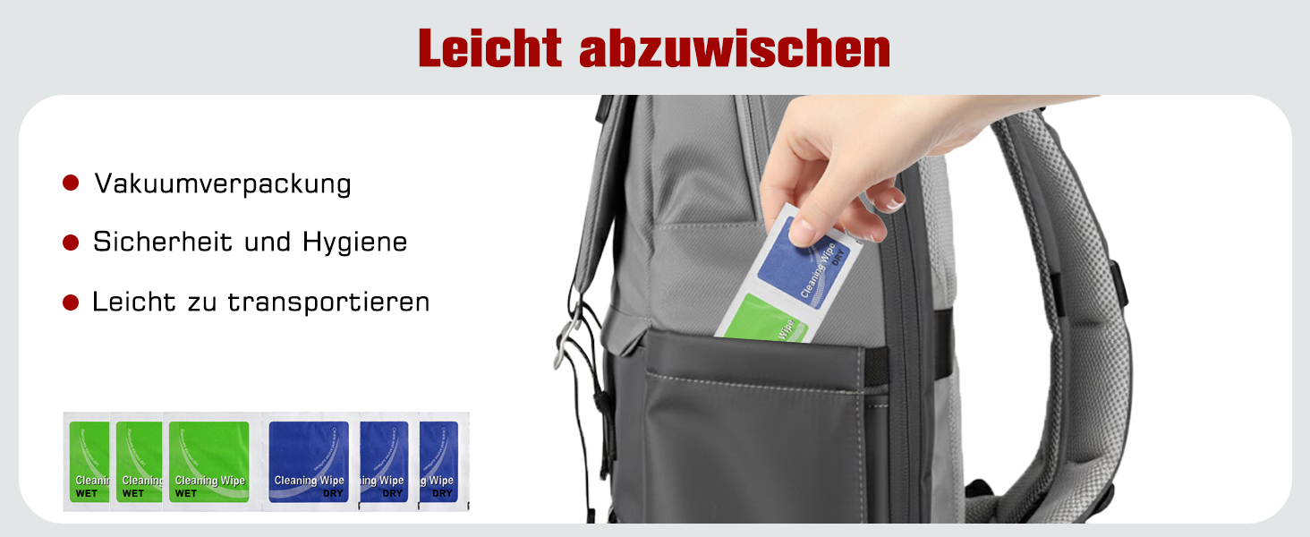 Zacro Reinigungsset für Kameras mit Blasebalg, Linsenstift, Pinseln, Tüchern und Box – Detail 8