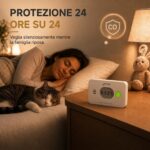 CPVAN COS-X3 plus Kohlenmonoxidmelder mit Anzeige von CO-Wert, Temperatur und Luftfeuchte