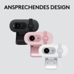 Die Brio 100 in Graphit, Rosa und Weiss nebeneinander