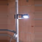 Brennenstuhl CL 1050 MA LED Arbeitsstrahler mit Klemmvorrichtung und drehbarem Leuchtkopf