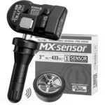 Vier Autel MX-Sensoren mit Metallventil als Ersatz-Reifendrucksensoren