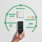 Bosch Truvo Leitungssucher der 2. Generation mit LED-Ampelanzeige