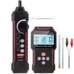 NOYAFA NF-8209 Netzwerkkabel-Tester mit LCD-Anzeige, Fernadapter und Empfänger für die Leitungssuche
