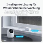 SwitchBot Wassermelder in Weiss mit einem Meter langem Sensorkabel und Sonde