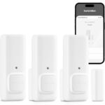SwitchBot Kontaktsensor in Weiss mit separatem Magnetteil für Tür und Fenster