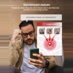 X-Sense Funk-Wassermelder SWS0A mit flachem Gehäuse und Sensorkontakten