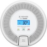 X-Sense CO03D Kohlenmonoxidmelder mit LCD-Anzeige des gemessenen CO-Werts