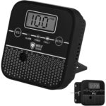 WOLF SHIELD Mini CO-Melder mit LCD-Anzeige und Standhalterung