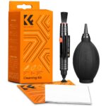 K&F Concept 15-in-1 Kamera-Reinigungsset mit Blasebalg, Reinigungsstift, Reinigungsflüssigkeit und Mikrofasertüchern