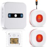 DAYTECH CC02 Notrufknopf mit Funkempfänger und Trageband