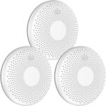 Aroha Safety Pro CS11 kombinierter Rauch- und Kohlenmonoxidmelder in Weiss