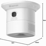 HEIMAN HS1CA Kohlenmonoxidmelder mit weissem Gehäuse