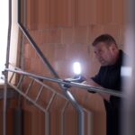 Brennenstuhl CL 1050 MA LED Arbeitsstrahler mit Klemmvorrichtung und drehbarem Leuchtkopf