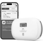 X-Sense XC0C-SR Kohlenmonoxid-Melder in Weiss mit digitalem Display und Testtaste