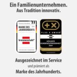 Brennenstuhl Akku-Baustrahler mit 4500 Lumen und eingesetztem 18-Volt-Akku