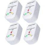 NEMAXX CM18 Kohlenmonoxid-Melder mit LCD-Display an der Wand