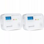 NEMAXX CM18 Kohlenmonoxid-Melder mit LCD-Display an der Wand