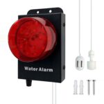 Tuehakny WLAN-Wassermelder mit Sirene und Wassersonde am Kabel