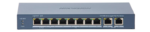 Hikvision DS-3E0310HP-E(C) – 8-Port PoE-Switch mit Hi-PoE und 2 × Gigabit-Uplink – Bild 2