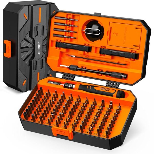 Feinmechaniker-Schraubendreher-Set 115-teilig mit S2-Stahl-Bits