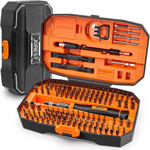 Feinmechaniker-Schraubendreher-Set 152-teilig mit S2-Stahl-Bits