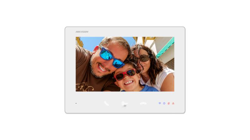 Hikvision DS-KH7300EY-WTE2/White – 2-Draht HD Innenstation 7 Zoll Touchscreen, Weiss Hikvision DS-KH7300EY-WTE2/White – 2-Draht HD Innenstation 7 Zoll Touchscreen, Weiss – Bild 1