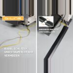 Infografik Kabel schuetzen und Stolpergefahr vermeiden mit anreihbarer Bruecke