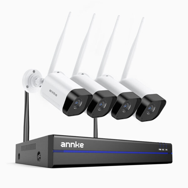 ANNKE WS800 Komplettset mit vier Funk-Kameras und Rekorder