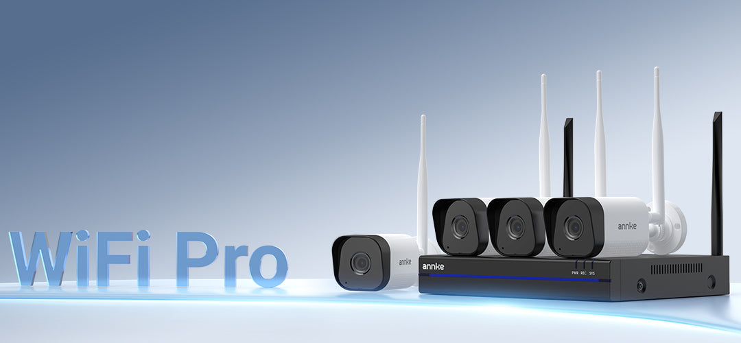 ANNKE WS800 Set: Funk-Rekorder mit sechs WLAN-Kameras