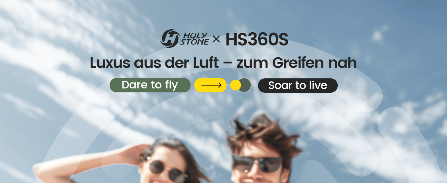 Holy Stone HS360S Drohne faltbar mit Fernsteuerung und zwei Akkus – Detail 1