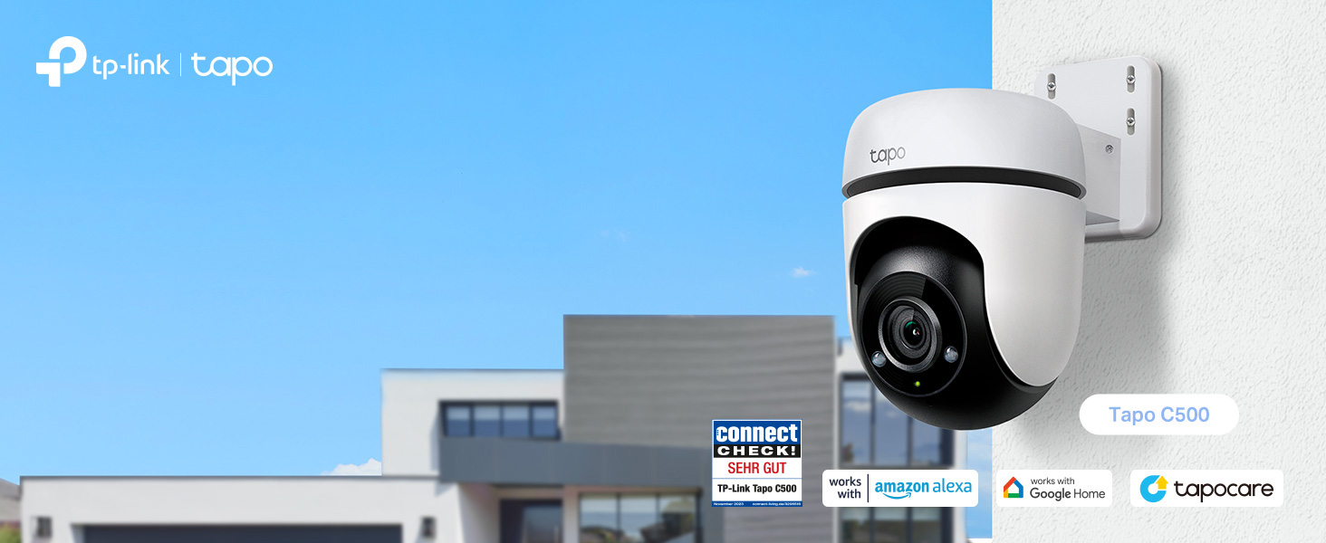 TP-Link Tapo C500 schwenkbare WLAN-Aussenkamera für den Aussenbereich – Detail 1