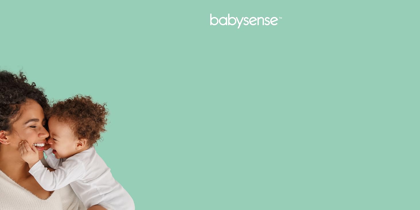 Babysense HDS2 Babyphone mit 5-Zoll-Elterneinheit und schwenkbarer Kamera mit Nachtlicht – Detail 1