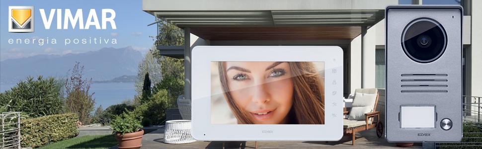 Vimar Elvox K40912 Zusatzmonitor mit 7 Zoll und Freisprechfunktion – Detail 1