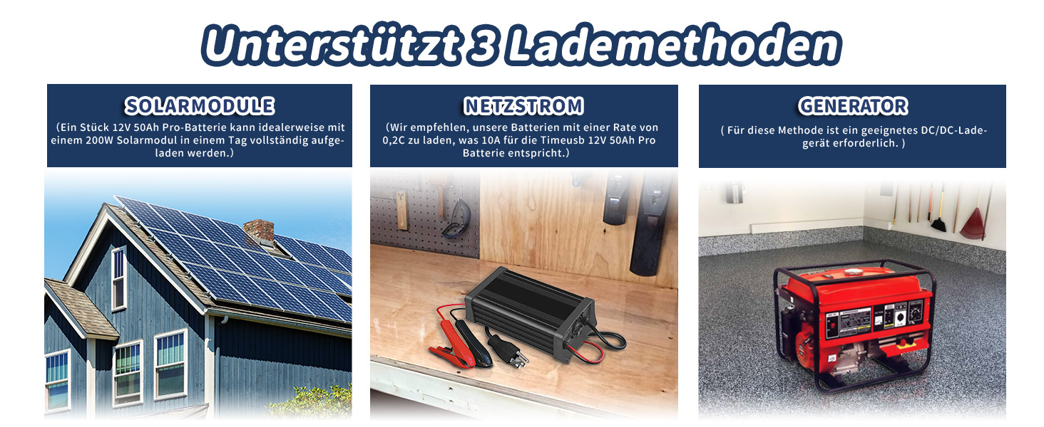 Timeusb 12V 50Ah LiFePO4-Akku mit M8-Anschluss – Detail 3