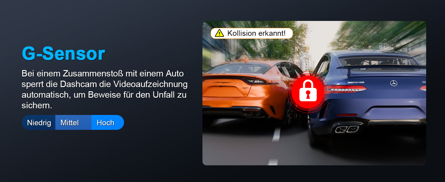 zhiroad Q20S 4K-Dashcam mit 1,47-Zoll-Display und abnehmbarer Halterung – Detail 4