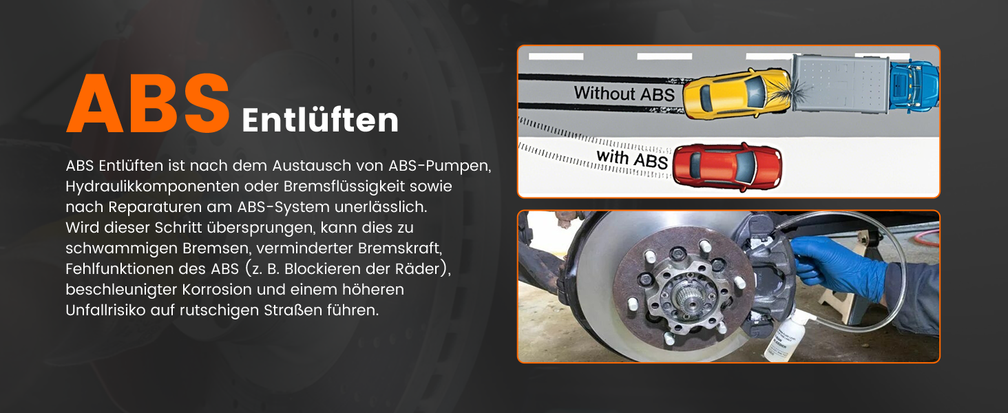 ANCEL FX6100 OBD2-Diagnosegerät mit 6,2-Zoll-Touchscreen und Diagnosekabel. – Detail 4