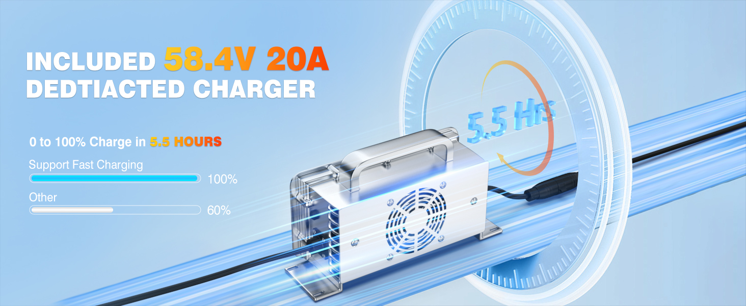 VATRER POWER 48V 105Ah LiFePO4-Akku im Metallgehäuse – Detail 4