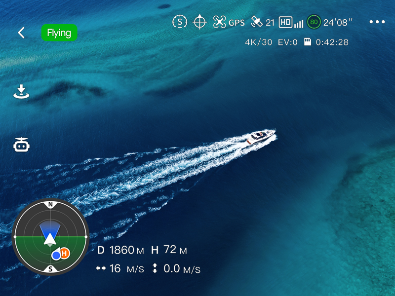 Potensic ATOM SE Drohne mit Fernsteuerung und zwei Wechselakkus – Detail 4