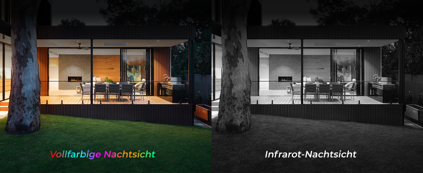 Hiseeu Solar-Kameraset mit vier Aussenkameras samt Solarpanel und dem Rekorder mit 10-Zoll-Bildschirm. – Detail 5