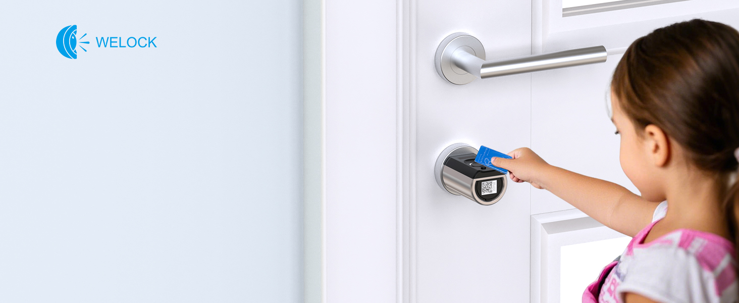 WELOCK Touch41 Schliesszylinder mit Fingerabdrucksensor in Edelstahl, Euro-Profil – Detail 5