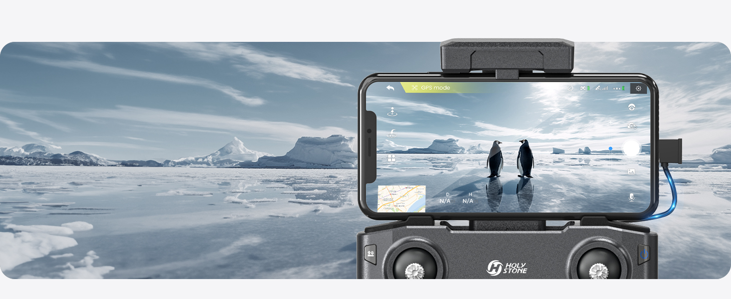 Holy Stone HS360S Drohne faltbar mit Fernsteuerung und zwei Akkus – Detail 5
