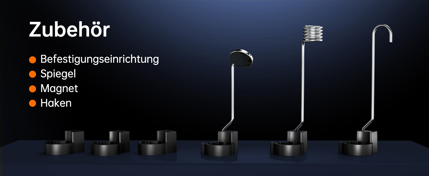AOPICK Endoskopkamera mit 4,3-Zoll-Display, 8-mm-Kamerakopf und halbstarrem Kabel – Detail 6