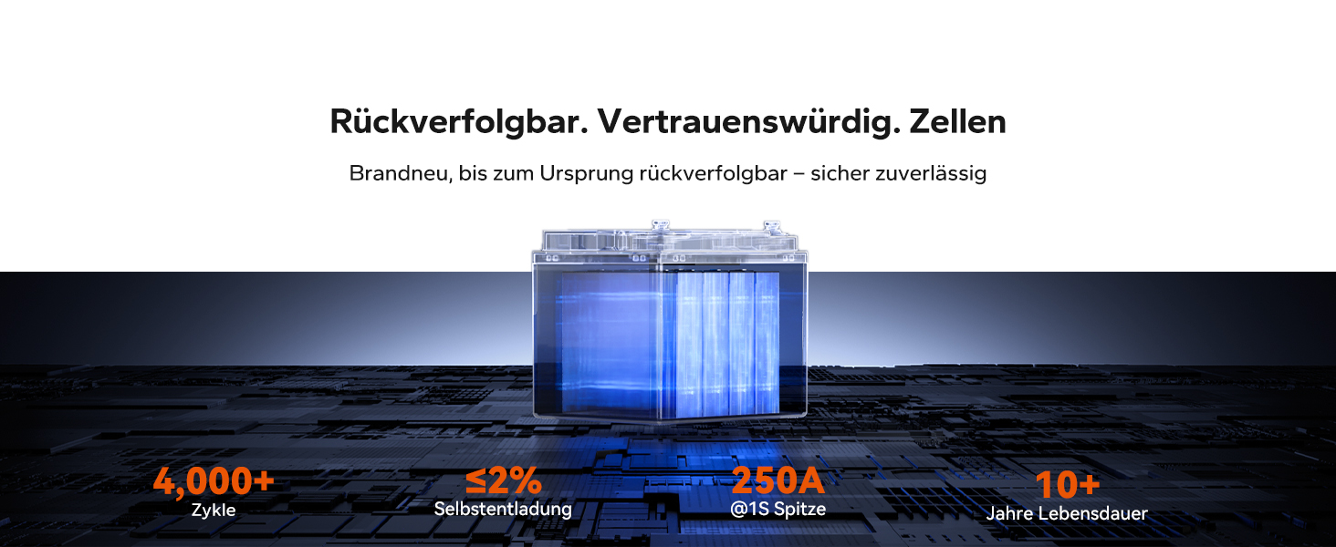LiTime 12V 50Ah LiFePO4-Akku mit Bluetooth – Detail 6
