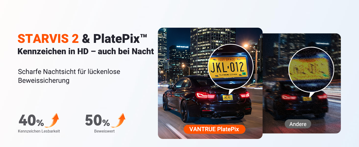 VANTRUE N4S Dashcam mit drei STARVIS-2-Sensoren – Detail 6